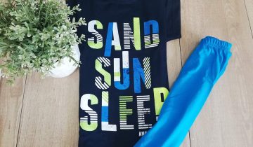 Μπιτζαμάκι Sand, Sun, Sleep Junior - Νο 8-10 ετών