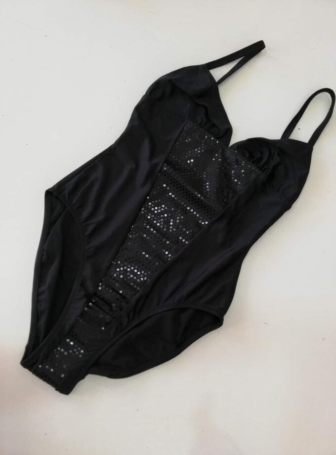 Μαγιώ Ολόσωμο Μαύρο BluePoint Teen