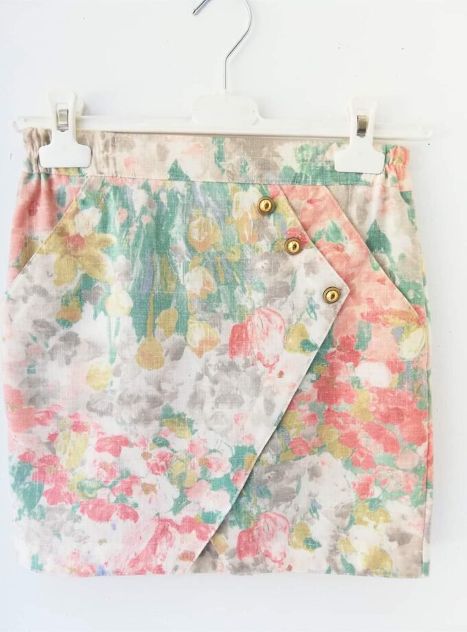 Φούστα Φλοράλ Παστέλ Junior