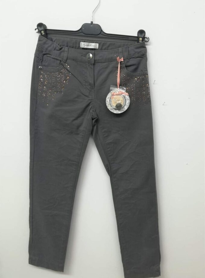 Ύφασμα Γκρι Παντελόνι Gaialuna - Νο 10,16 ετών