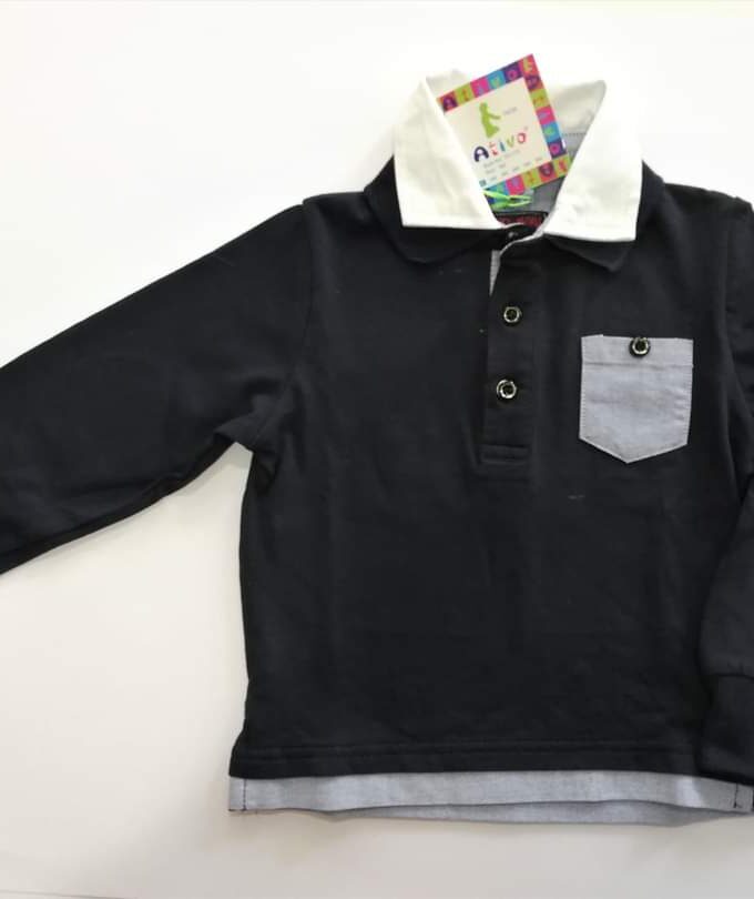 Μπλουζάκι Πόλο Ativo Bebe - 6 Μηνών