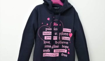 Φούτερ Glam Μπλε - Νο 10 ετών