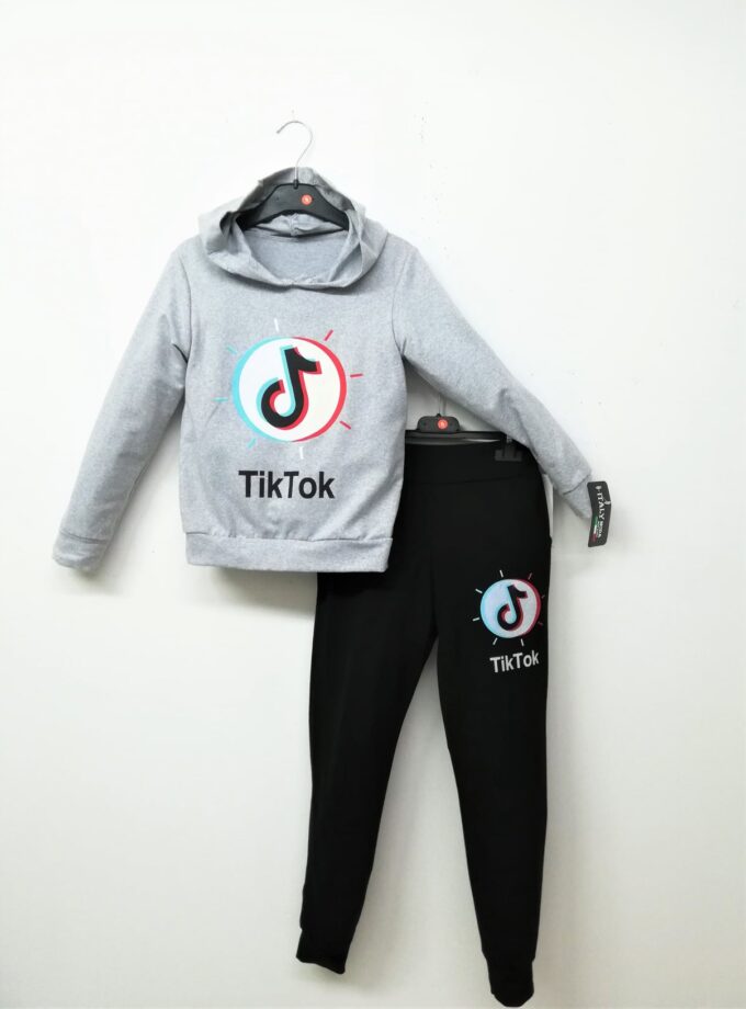 Σύνολο TikTok Γκρι - Νο 6 ετών