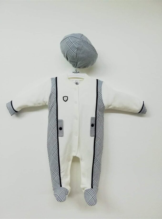 Φορμάκι με Φάσα Καρό Γκρι Ανθρακί