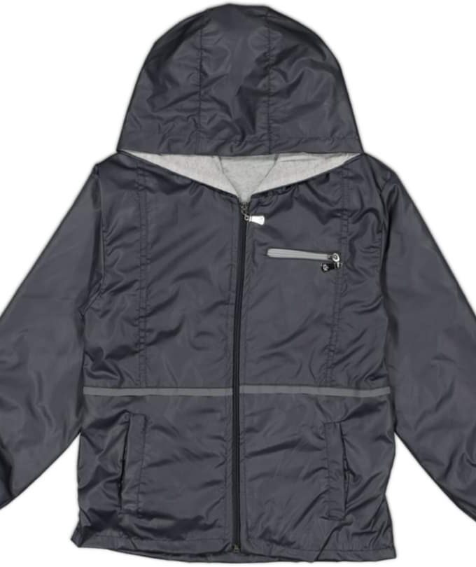 Μπουφάν Αντιανεμικό ΓκριΑνθρακί