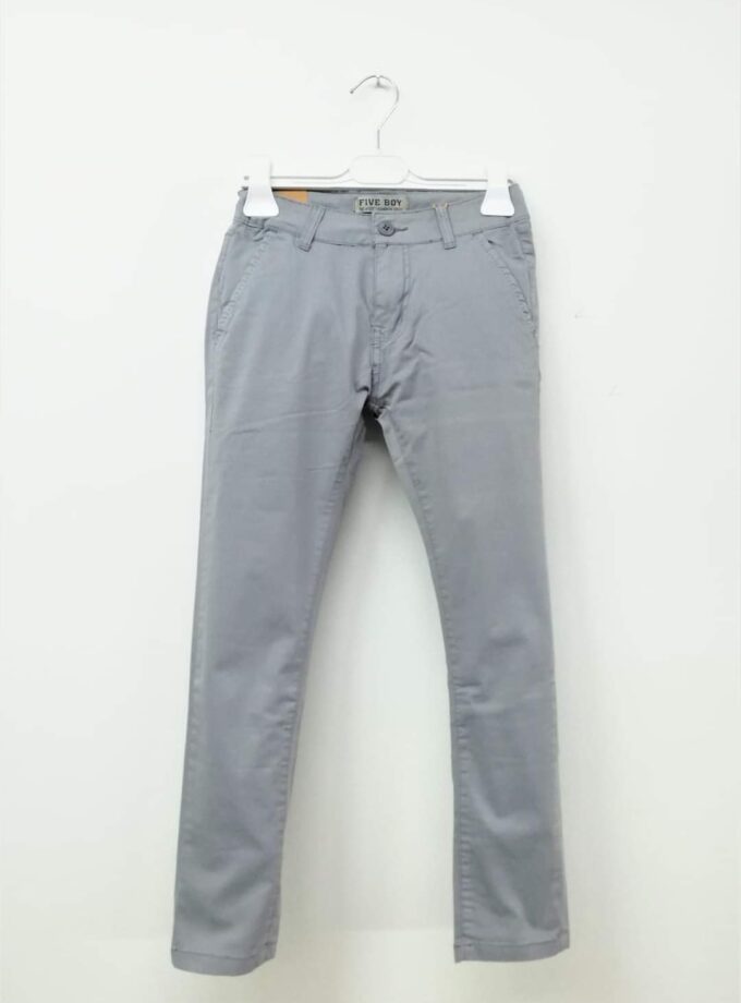 Παντελόνι Ύφασμα Γκρι Junior - Νο 8-12 ετών