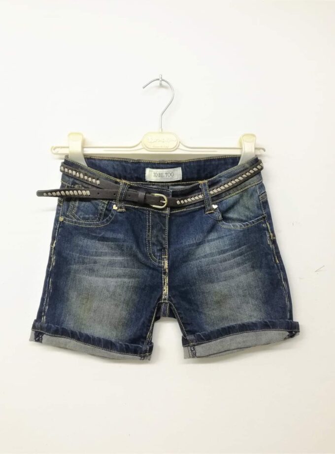 Τζιν Σορτς ToBeToo Σκούρο - Νο 8 ετών
