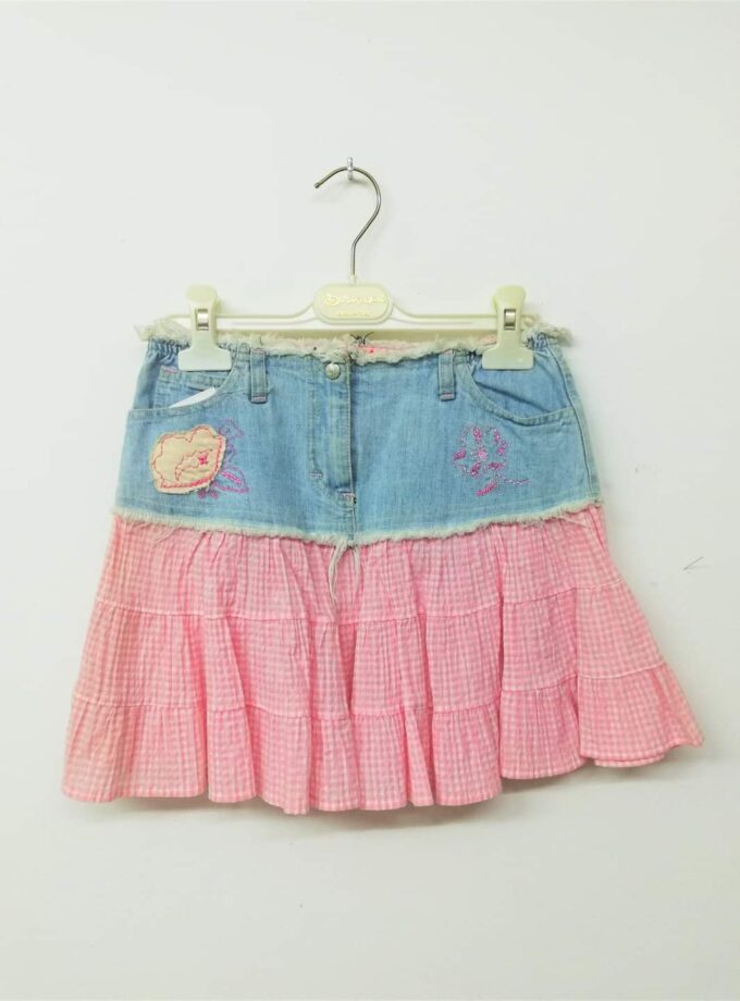 Φούστα Τζιν-Καρό - Νο 10 ετών