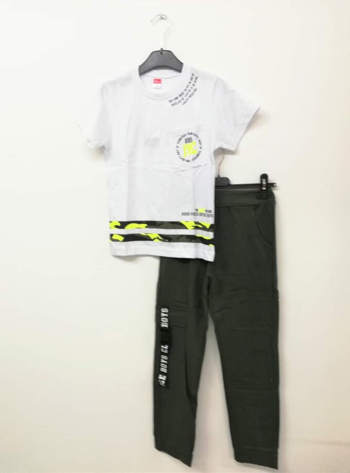 Φόρμα Enjoy Άσπρο - Νο 12 ετών