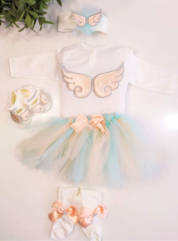 Κουτάκι Angel Wings Σομόν Newborn