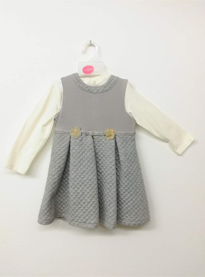 Σαραφάν με Μπλούζα Γκρι Καπιτονέ - Νο 4 ετών