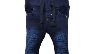 Τζιν με Λάστιχο και Λαχανί Λεπτομέρειες - Νο 6-9 μηνών