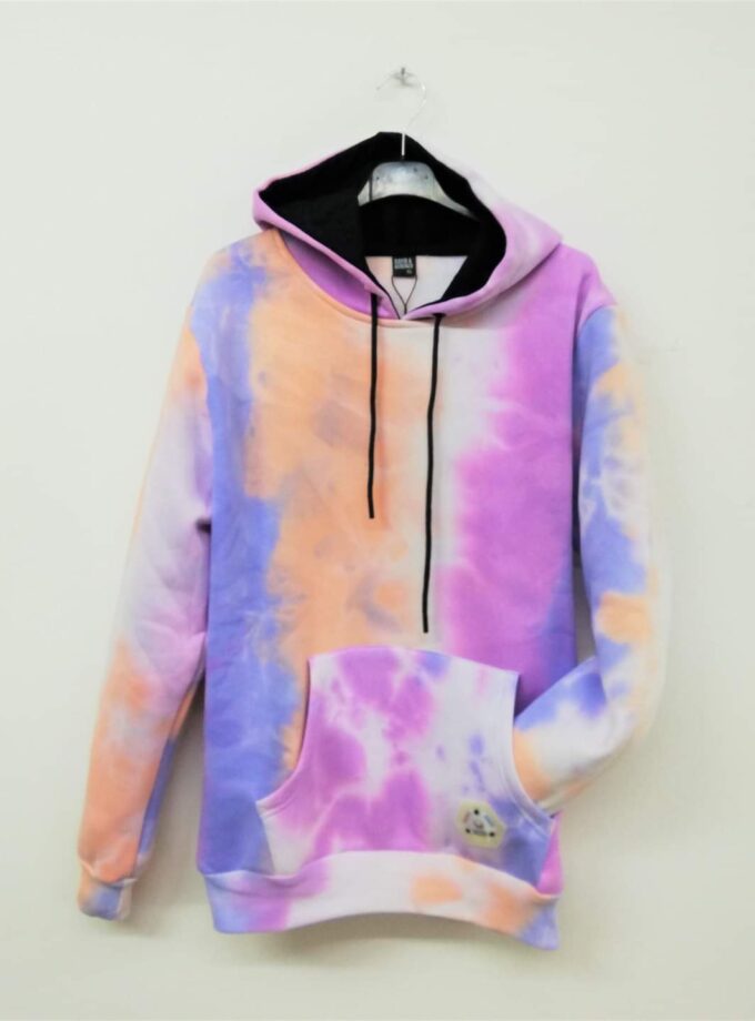 Μπλούζα Φούτερ Tie-Dye - Νο XL