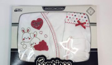 Σύνολο 5 τεμαχίων Bunny Κόκκινο Newborn