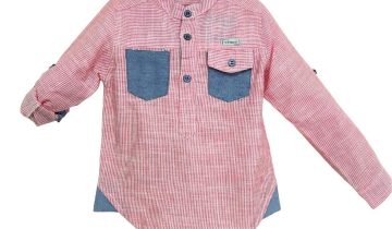 Πουκάμισο Ριγέ Κόκκινο-Άσπρο Παιδικό