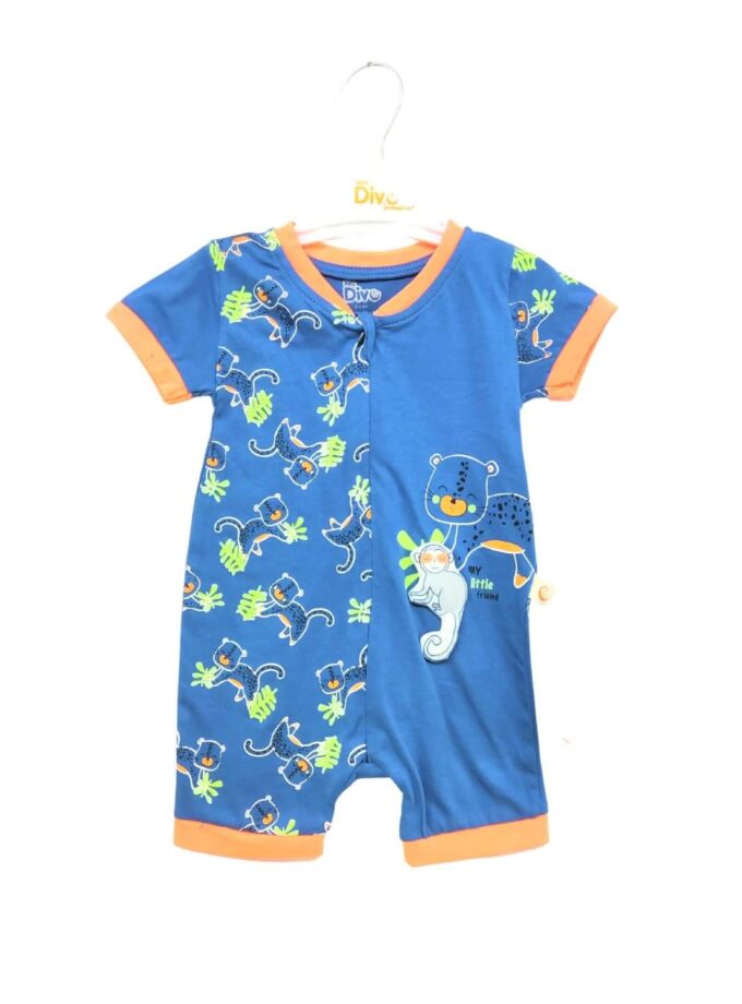 Φορμάκι Κοντό Τιγράκι Μπλε Bebe