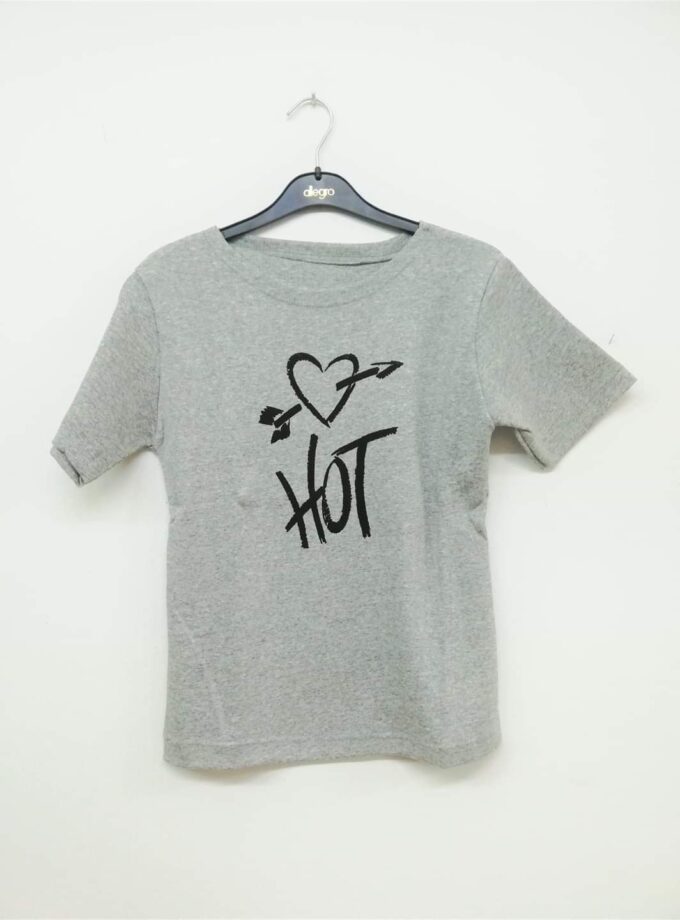 Μπλούζα Hot Γκρι Προεφηβική