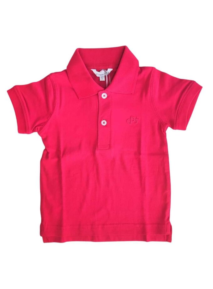 Μπλούζα Polo Κόκκινη - Νο 18-24 μηνών