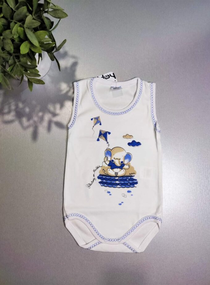 Εσώρουχο Αμάνικο Ελεφαντάκι Ηλεκτρίκ Bebe