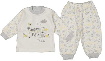 Μπιτζαμάκι Βρεφικό Friends Γκρι