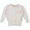 Ζακέτα Πλεκτή με Γκρι Bebe - Νο 9-24 μηνών
