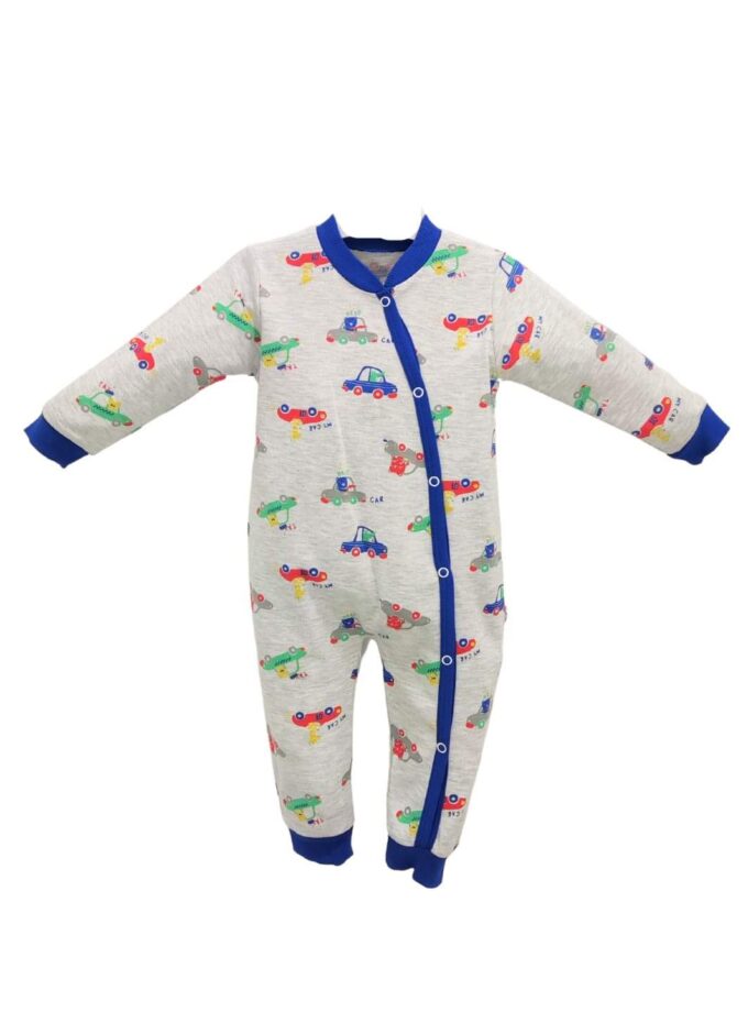 Φορμάκι Αμαξάκια Γκρι Μπλε - Νο 0-15 μηνών