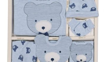 Κουτί Αρκουδάκι Γαλάζιο Newborn