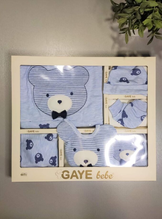 Κουτί Αρκουδάκι Γαλάζιο Newborn