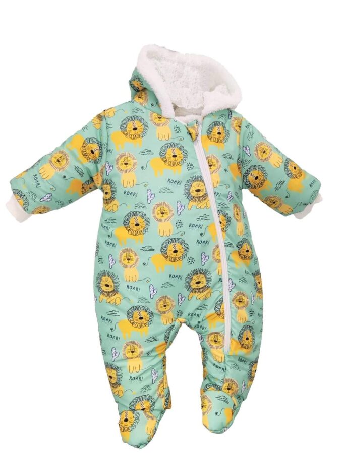 Φόρμα Εξόδου Λιονταράκια Unisex Bebe - No 12 μηνών