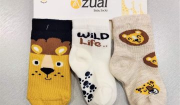 Τριάδα Καλτσάκια Λιονταράκι Bebe