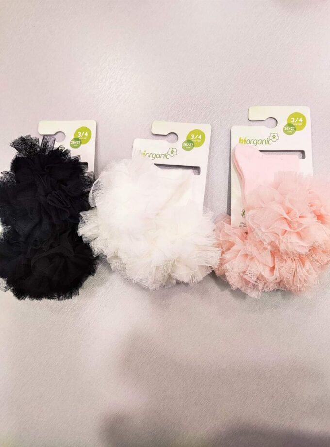 Καλτσάκια με Φρου-φρου - Νο 3-8 ετών