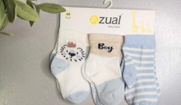 Καλτσάκια Τριάδα Σιελ Ριγε Bebe - No 0-18 μηνών