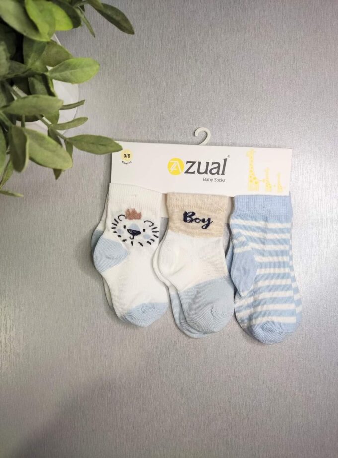 Καλτσάκια Τριάδα Σιελ Ριγε Bebe - No 0-18 μηνών