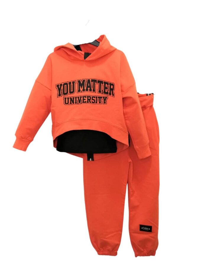 Σύνολο Φόρμας Πολυμορφικό Πορτοκαλί Junior - Νο 8-10 ετών