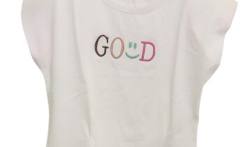 Μπλούζα Άσπρη Βάτες Good Junior - Νο 8-16 ετών