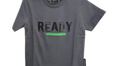 Μπλούζα Ready Γκρι- Νο 2-9 ετών