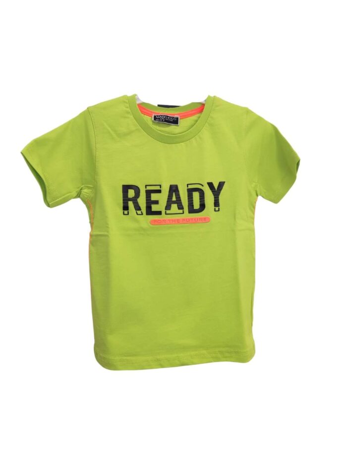 Μπλούζα Ready Λαχανί - Νο 2-9 ετών