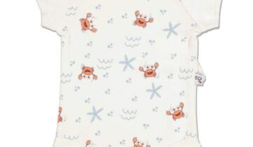 Εσώρουχο Κοντομάνικο Καβουράκι Άσπρο Bebe