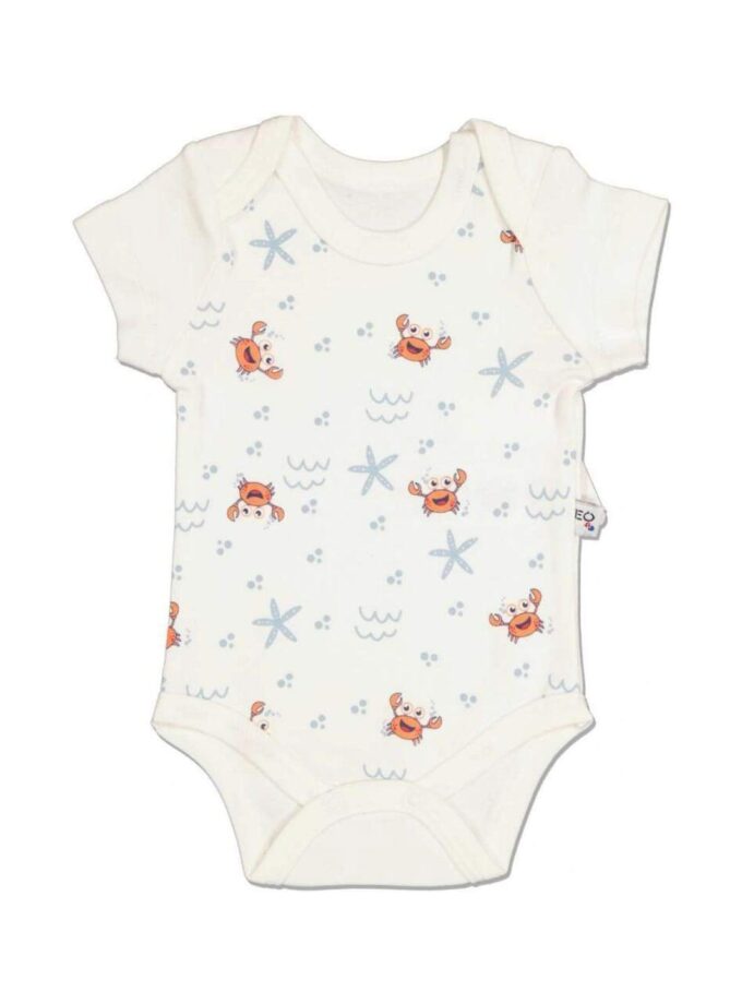 Εσώρουχο Κοντομάνικο Καβουράκι Άσπρο Bebe