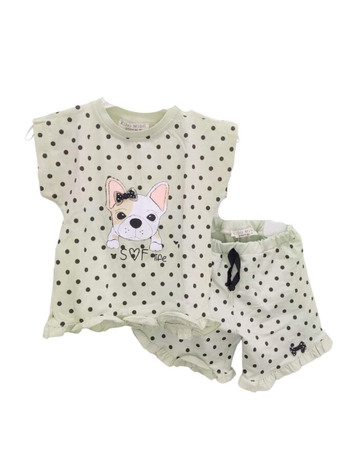 Σύνολο Πουά Μέντα Σκυλάκι Mini - Νο 2-6 ετών