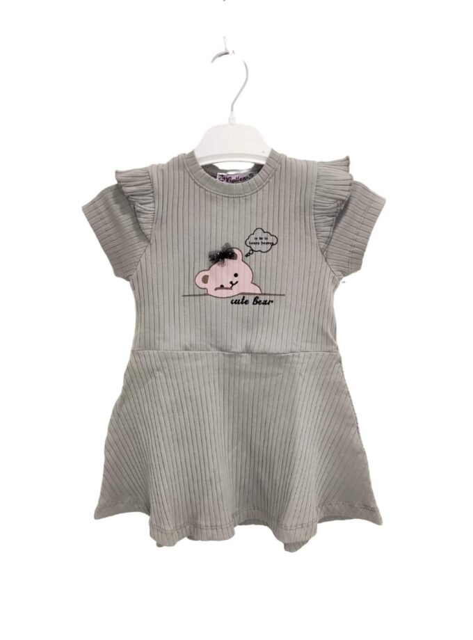 Φορεματάκι Ριπ Αρκουδάκι Mini - Νο 3-7 ετών