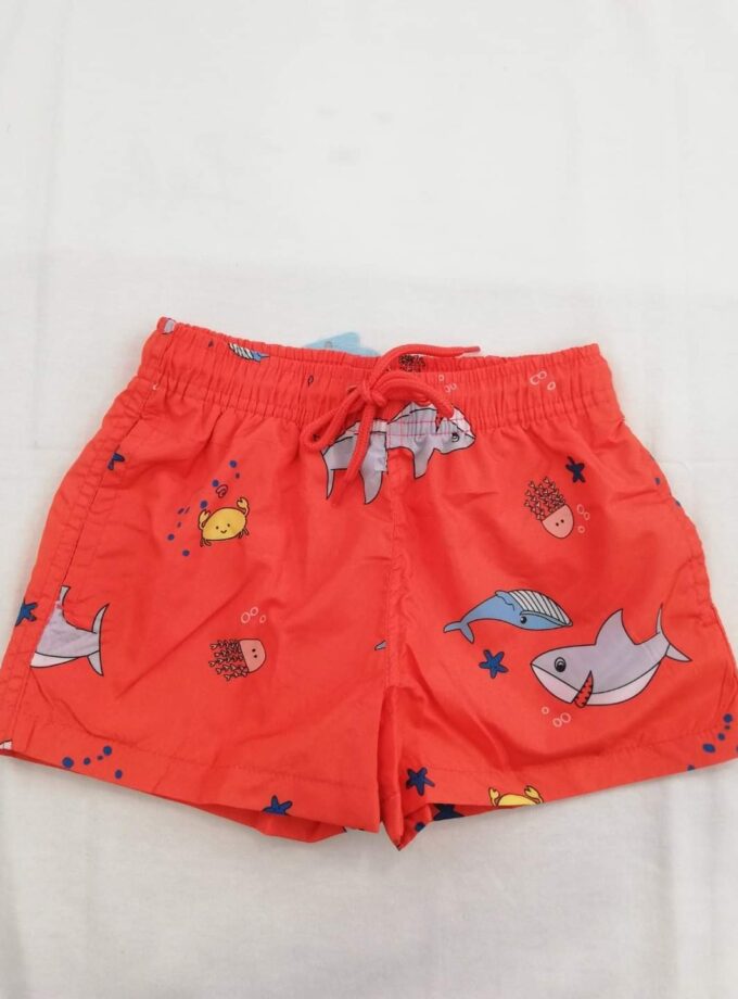 Μαγιώ Καρχαριάκια Κόκκινο Mini - Νο 2-8 ετών