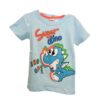 Μπλούζα Κοντομάνικη Super Dino Γαλάζιο Mini - Νο 3-7 ετών