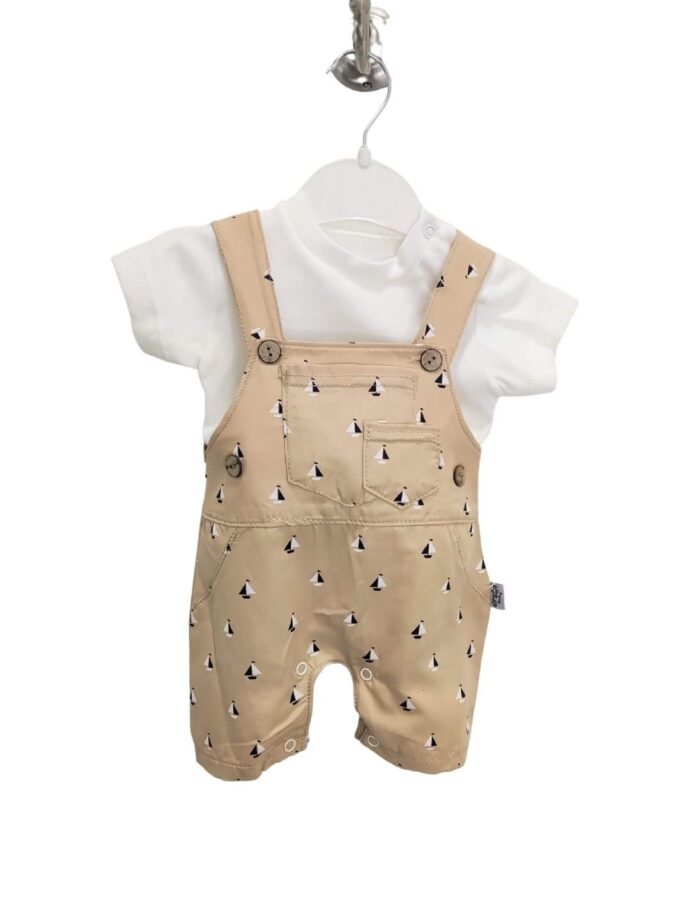 Σαλοπέτα με Καραβάκια Μπεζ Bebe