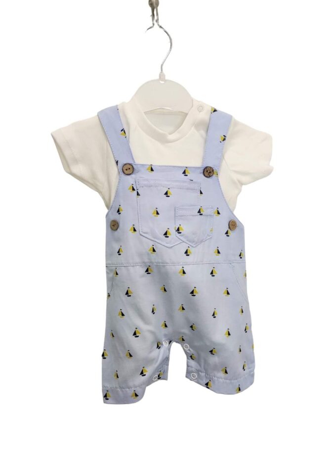 Σαλοπέτα με Καραβάκια Σιελ Bebe