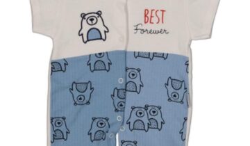 Φορμάκι Κοντό Αρκουδάκια Γαλάζιο