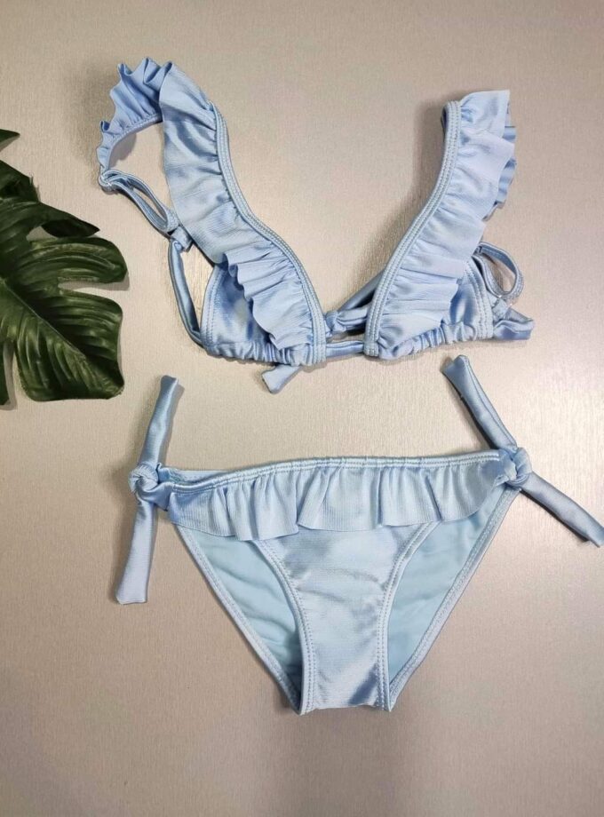 Μαγιό Μπικίνι Γαλάζιο Junior - Νο 5-14 ετών