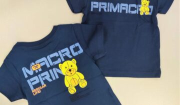 Μπλούζα T-shirt Μπλε Αρκουδάκι Bebe - Νο 6-24 μηνών