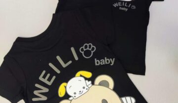 Μπλούζα Σκυλάκι Μαύρη Bebe - Νο 0-24 μηνών