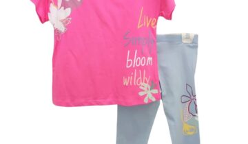 Σύνολο Blossom Φουξ με Κολάν 3/4 Junior - Νο 7-10 ετών